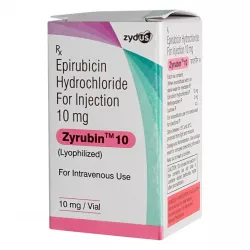 Эпирубицин 10мг лиофилизат Zyrubin фл №1 фото